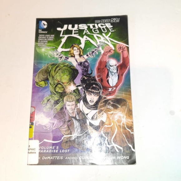 JUSTICE LEAGUE DARK VOL. 5: PARADISE LOST THE NEW 52 J M Dematteis - Picture 1 of 5